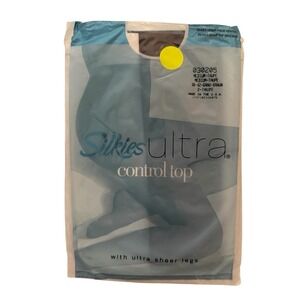 Vintage Silkies Ultra Pantyhose Taupe Size Medium NOS Sealed Y2K